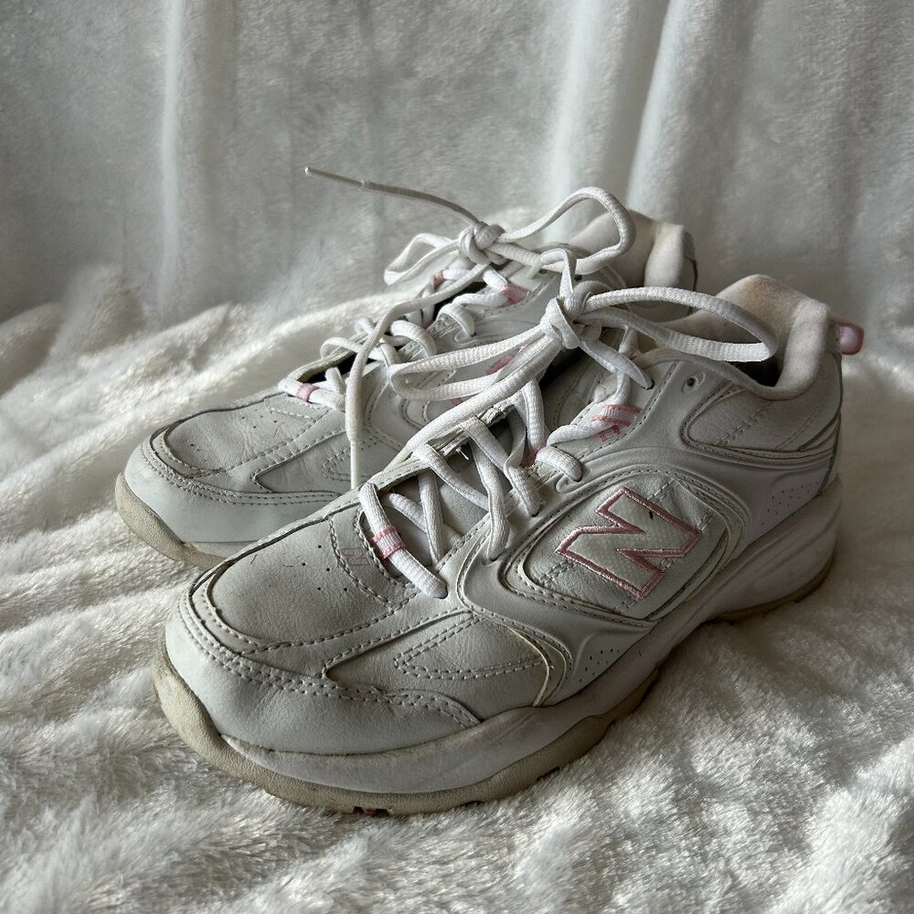 New Balance Aerobics Shoes Womens 8 Athletic Active Pink Accent WX408PK